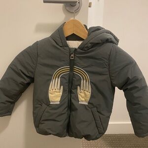 Winter jacket, water repellent. Like new condition. Size 1-2years